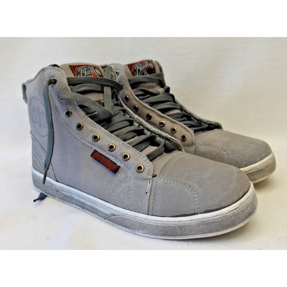 Speed and Strength Grey Motorcycle Shoes Men Size 10